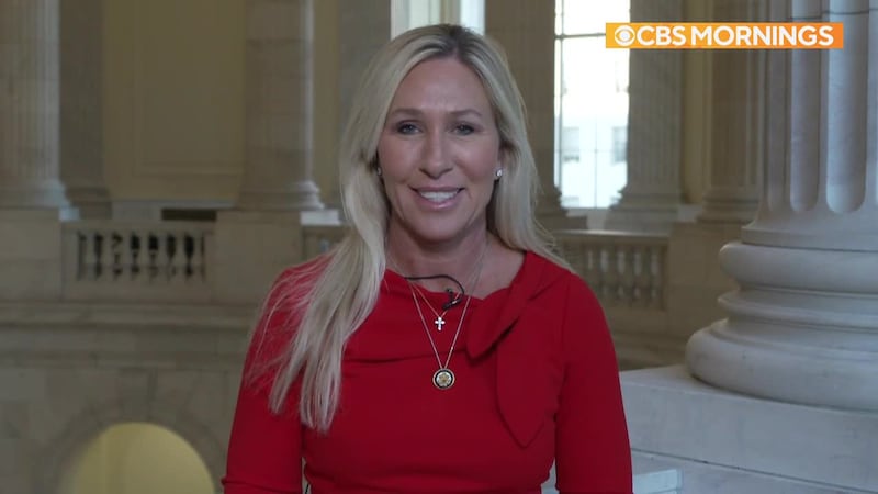 Republican Rep. Marjorie Taylor Greene said Friday that President Trump’s opposition to...