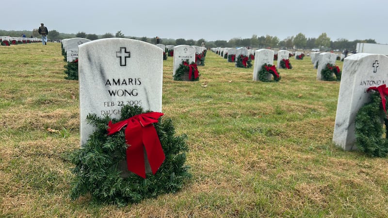 Wreath for Vets holds 20th annual wreath laying ceremony at Central Texas State Veterans Cemetery