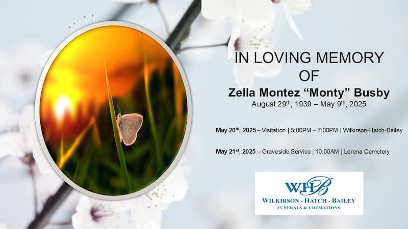 KWTX - Zella Montez "Monty" Busby - Wilkirson-Hatch-Bailey