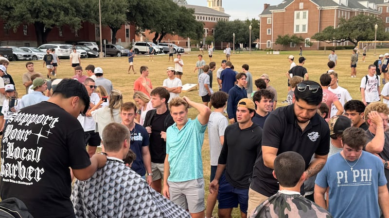 Baylor fraternities raise over $40,000 in head-shaving fundraiser