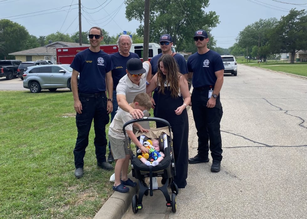 The Robinson community welcomed Baby Jack when he arrived to his home for the very first time.