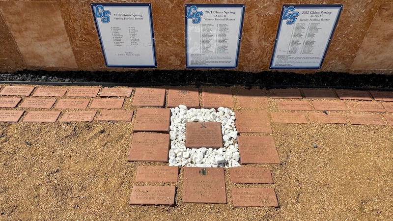 Brick campaign raises $11,500 for China Spring Education Foundation