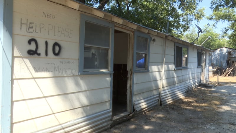 Eerie call to action left on San Saba home as residents surpass two months displaced