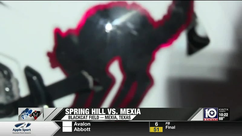Mexia defeats Spring Hill