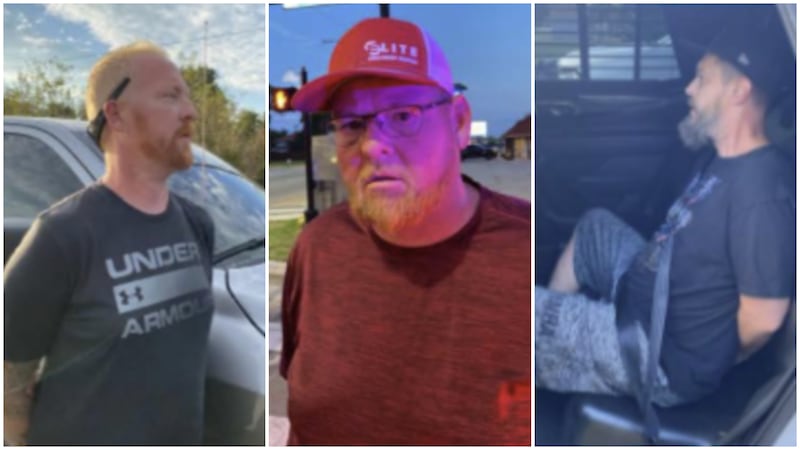 Ryan Koch (left), George Liebsch (middle) and Russell Goodwin (right)