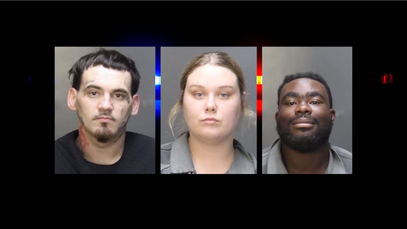 Joseph Charles Morgan Ivy, 24; Amelia Rose Odgen, 19; Laderious Wright, 26