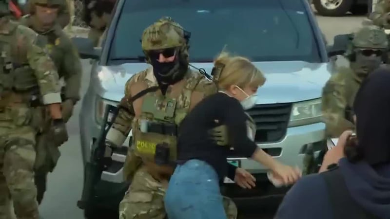 The felony indictment, filed last week by a special grand jury, accuses Kat Abughazaleh and...