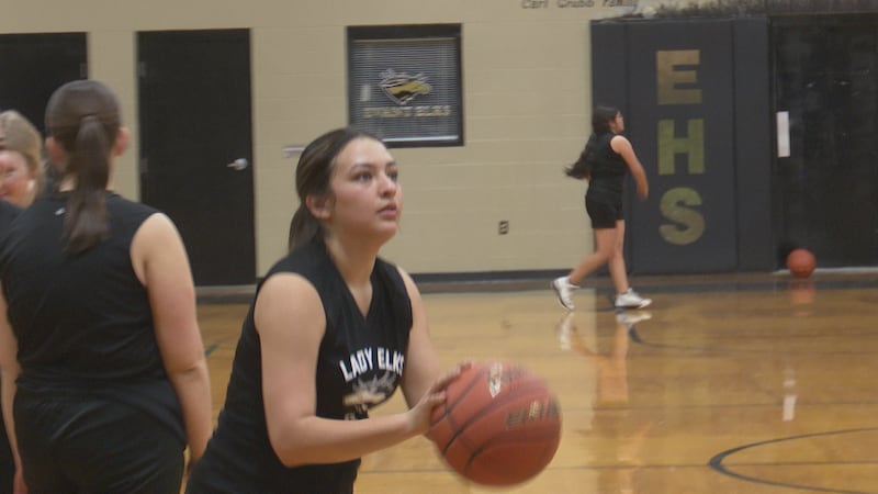 Evant senior Ludwika Rodriguez plays multiple sports, does 4-H, FFA and rodeo.