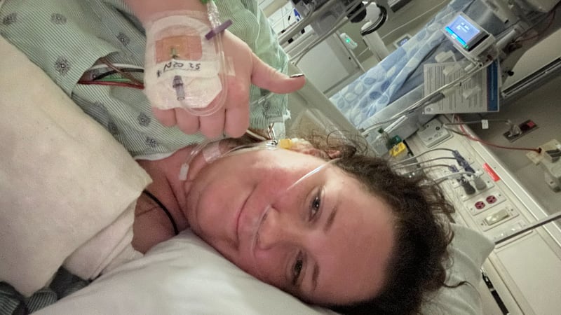 Katie Russell, 32, of Waco, has no idea how long she’ll be waiting at Baylor Scott and White...