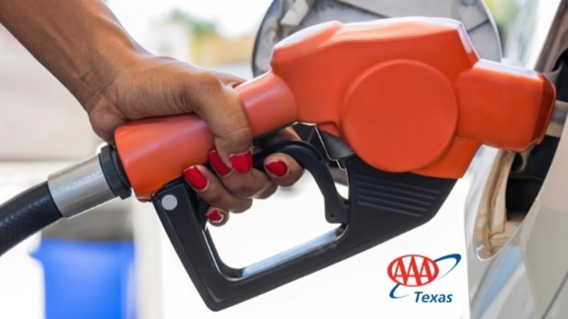 Triple AAA Average Gas Prices in Texas