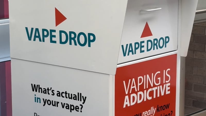 Vape Disposal box at Waco ISD (courtesy of Waco ISD)