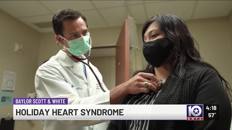 Dr. Umad Ahmad of Baylor Scott & White Hillcrest explains "holiday heart syndrome" — how...