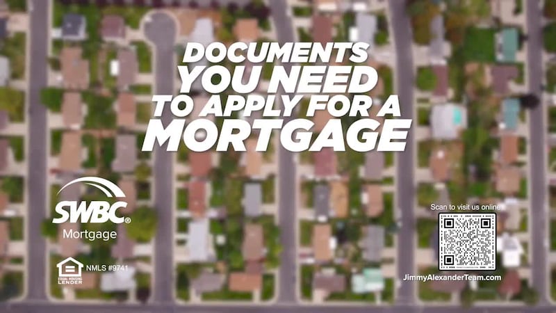 Jimmy Alexander and Leslie Lovett review the documents you'll need to apply for a home loan.