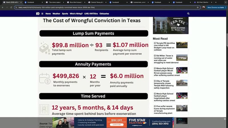 THE BREAKDOWN: KWTX managing editor Tommy Witherspoon on justice for a scam victim, and...