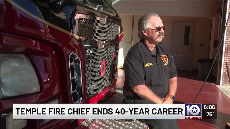 Temple Fire Chief Mitch Randles retires after 40-year career