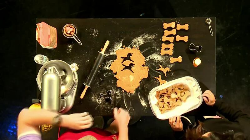 Cooking with KeSha: Chef Mike's dog treats