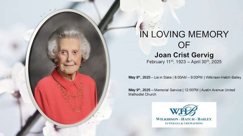 KWTX - Joan Crist Gervig - Wilkirson-Hatch-Bailey