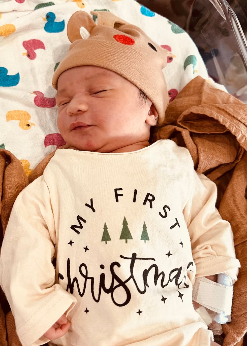 Caleb, born on Christmas Day